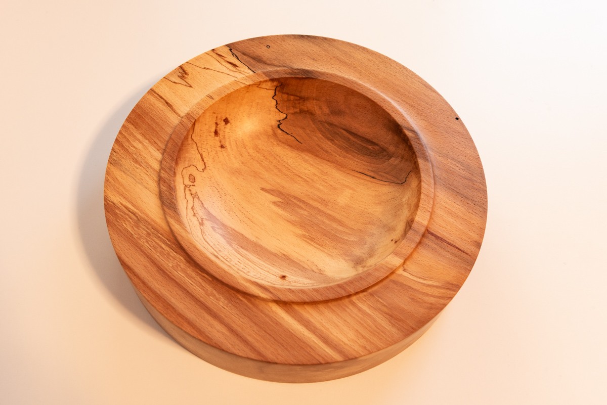 Groot beukenhouten object - 140078 Groot beukenhouten object