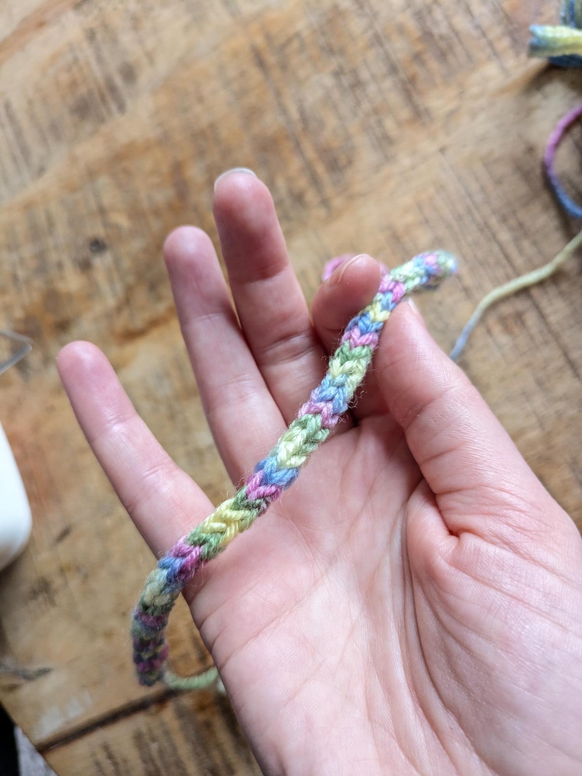 I-Cord tool - Tonghaaknaald - Triple Latch Hook 9 mm gauge – Drie Haakjes aan Eén Kant - uniek design