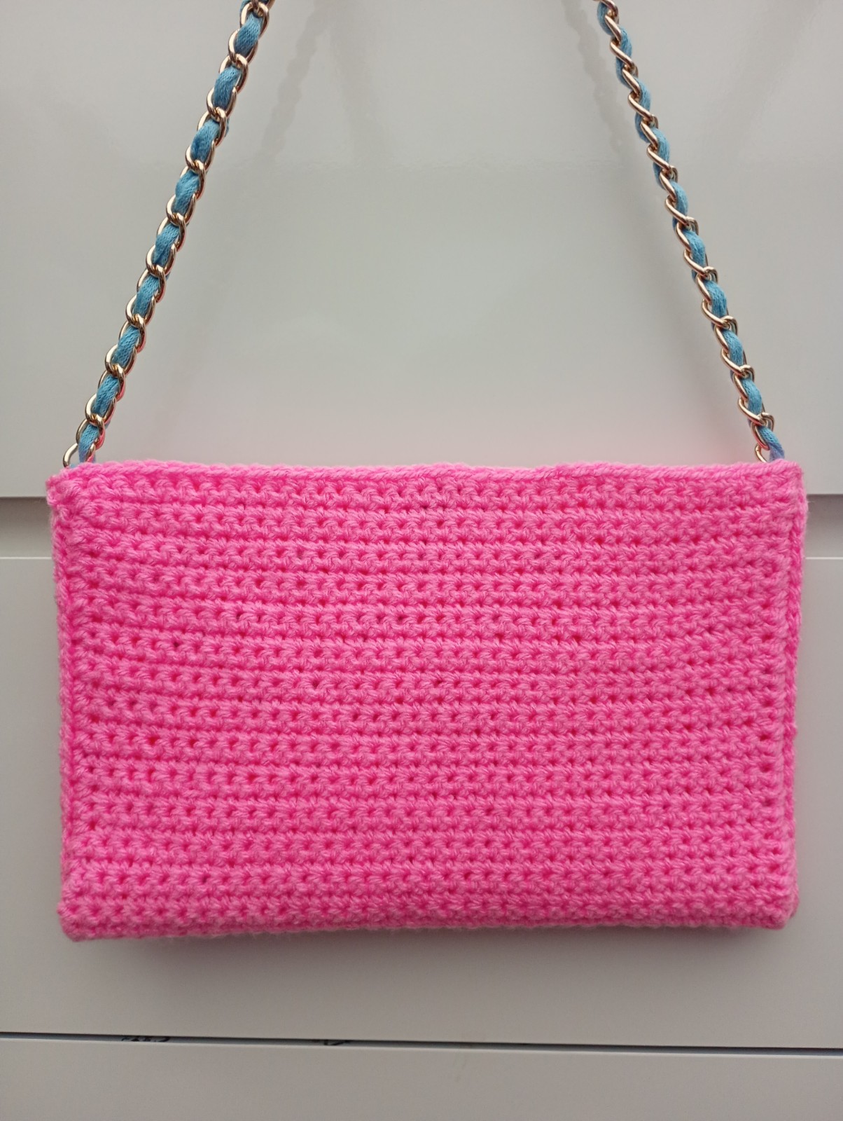 Gehaakt crossbodytasje