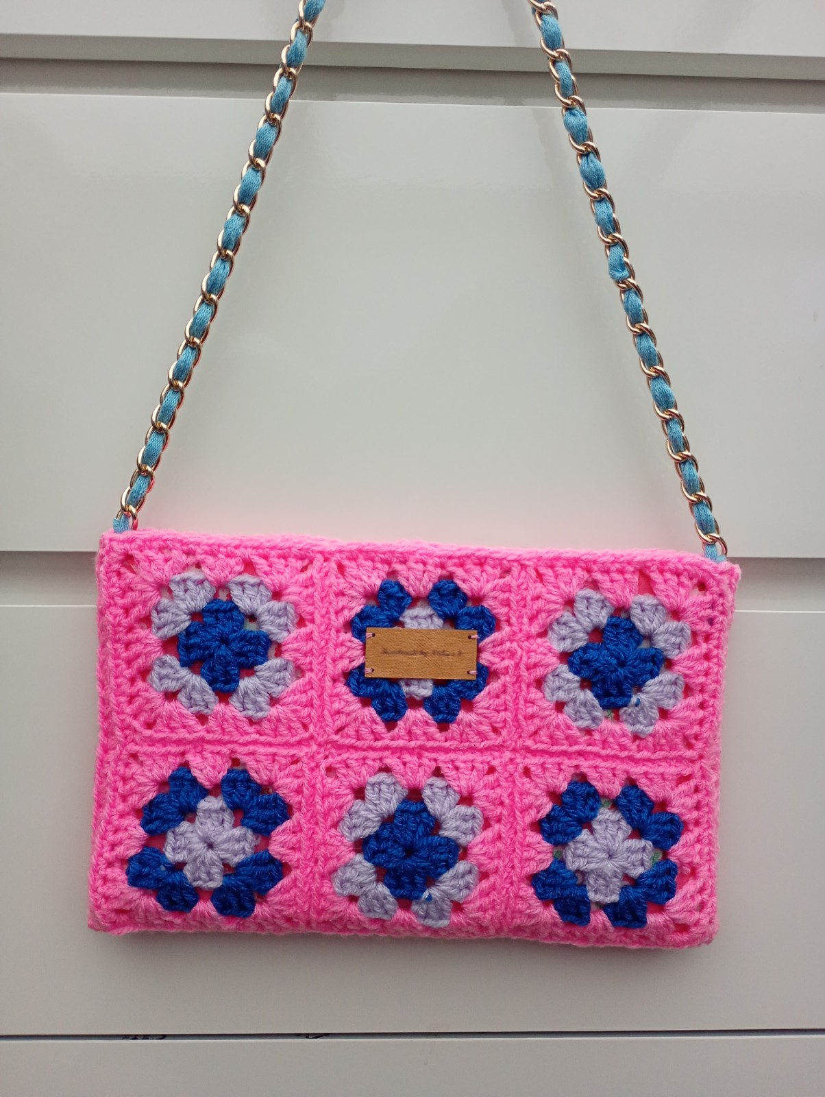 Gehaakt crossbodytasje