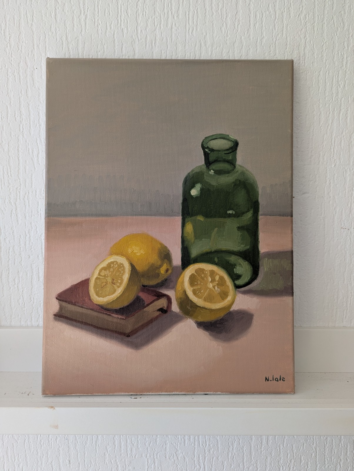 Still life ,green glass - 151426 Still life ,green glass
