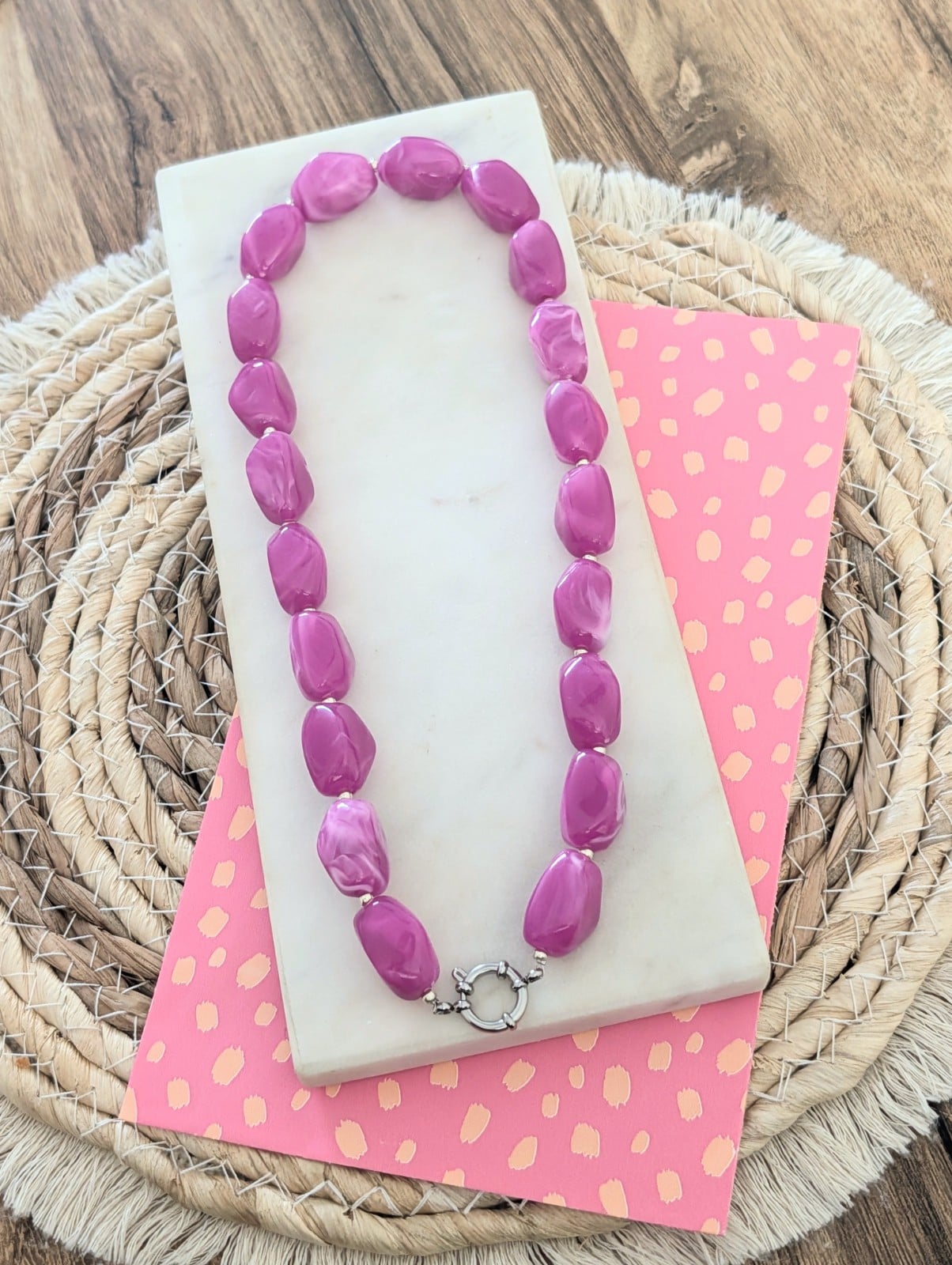 Limited chunky ketting RVS zilver
