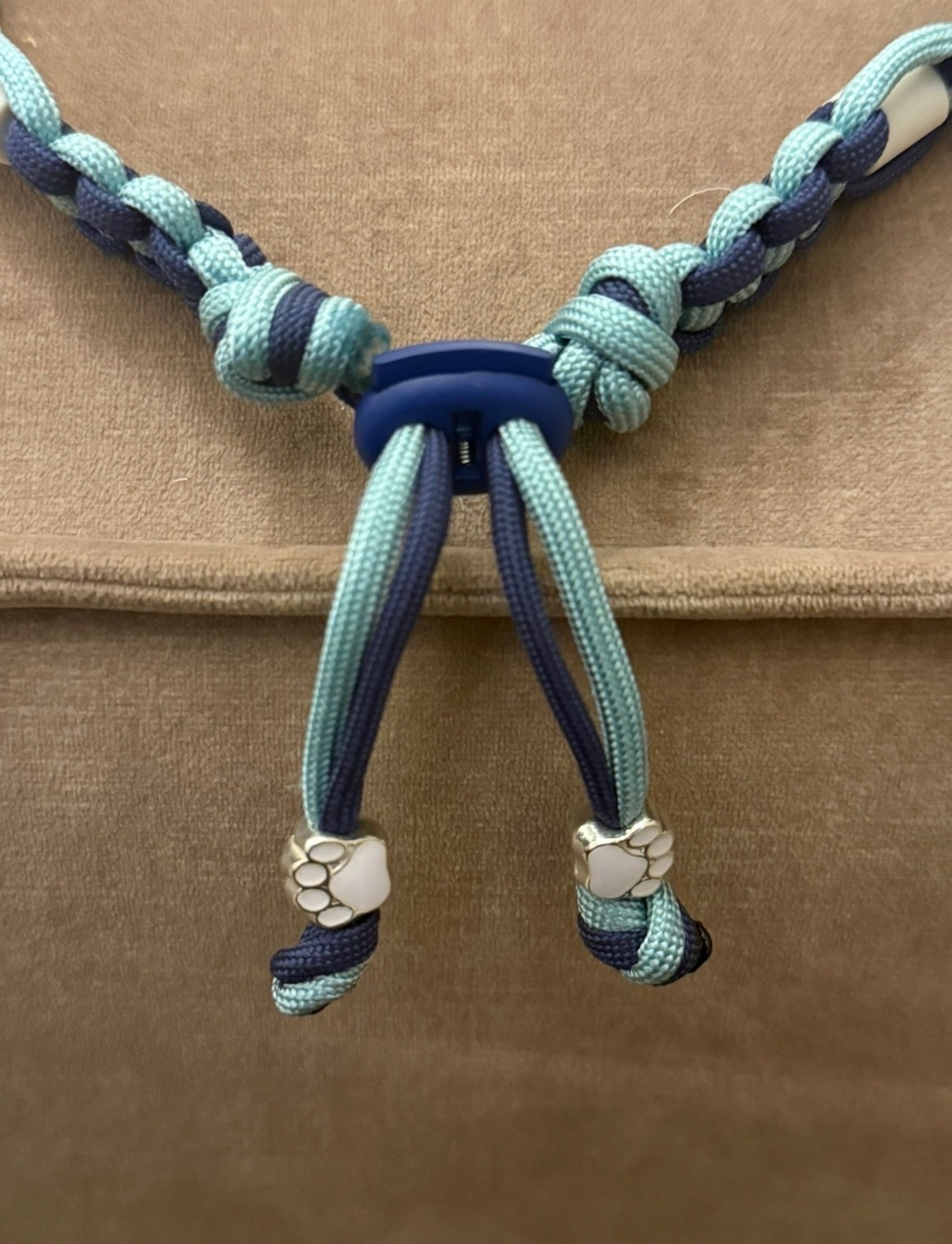 Anti-tekenband blauw