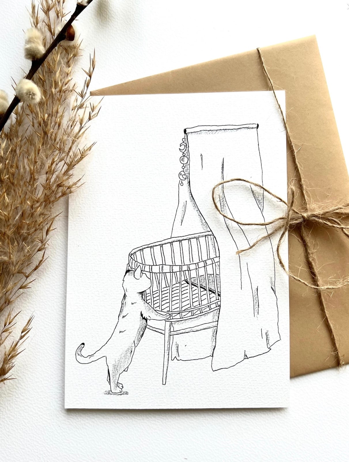 Geboortekaart wieg - 65959.jpeg Geboortekaart wieg