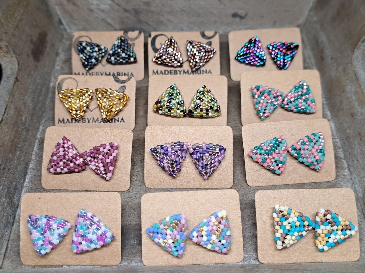 Confetti oorknoppen – diverse kleuren - 146483 Confetti oorknoppen – diverse kleuren