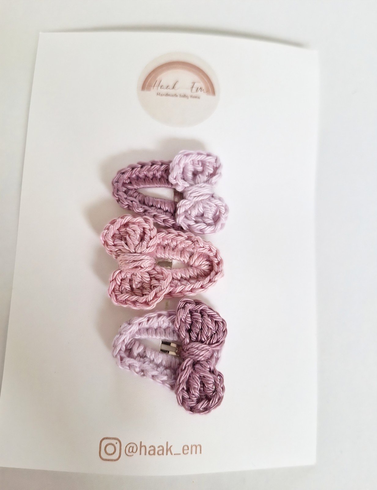 Set van 3 Haarspeldjes strik