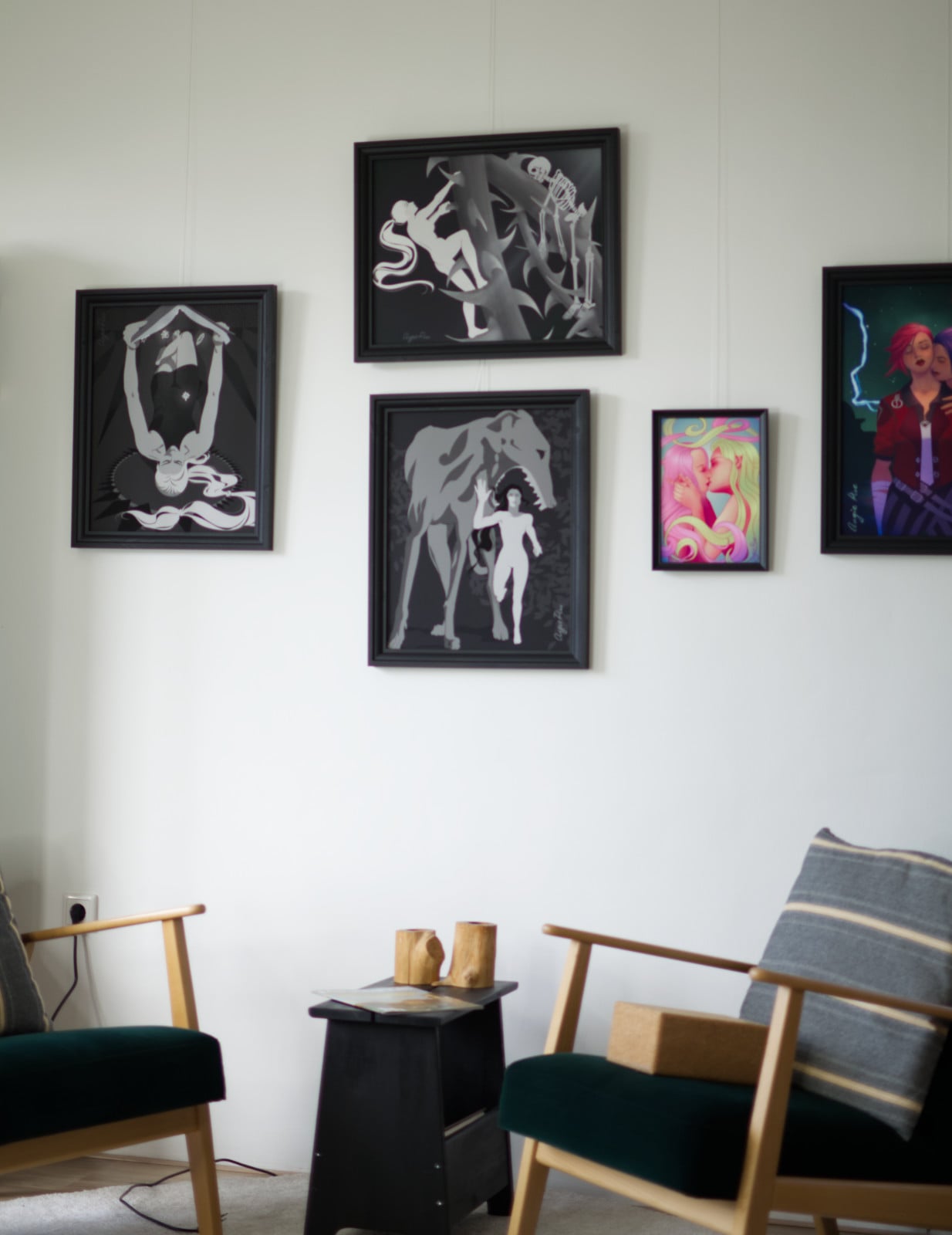 Per Aspera ad Astra Gothic Art Print 50 by 40 cm, Wall Art - 122953 Per Aspera ad Astra Gothic Art Print 50 by 40 cm, Wall Art