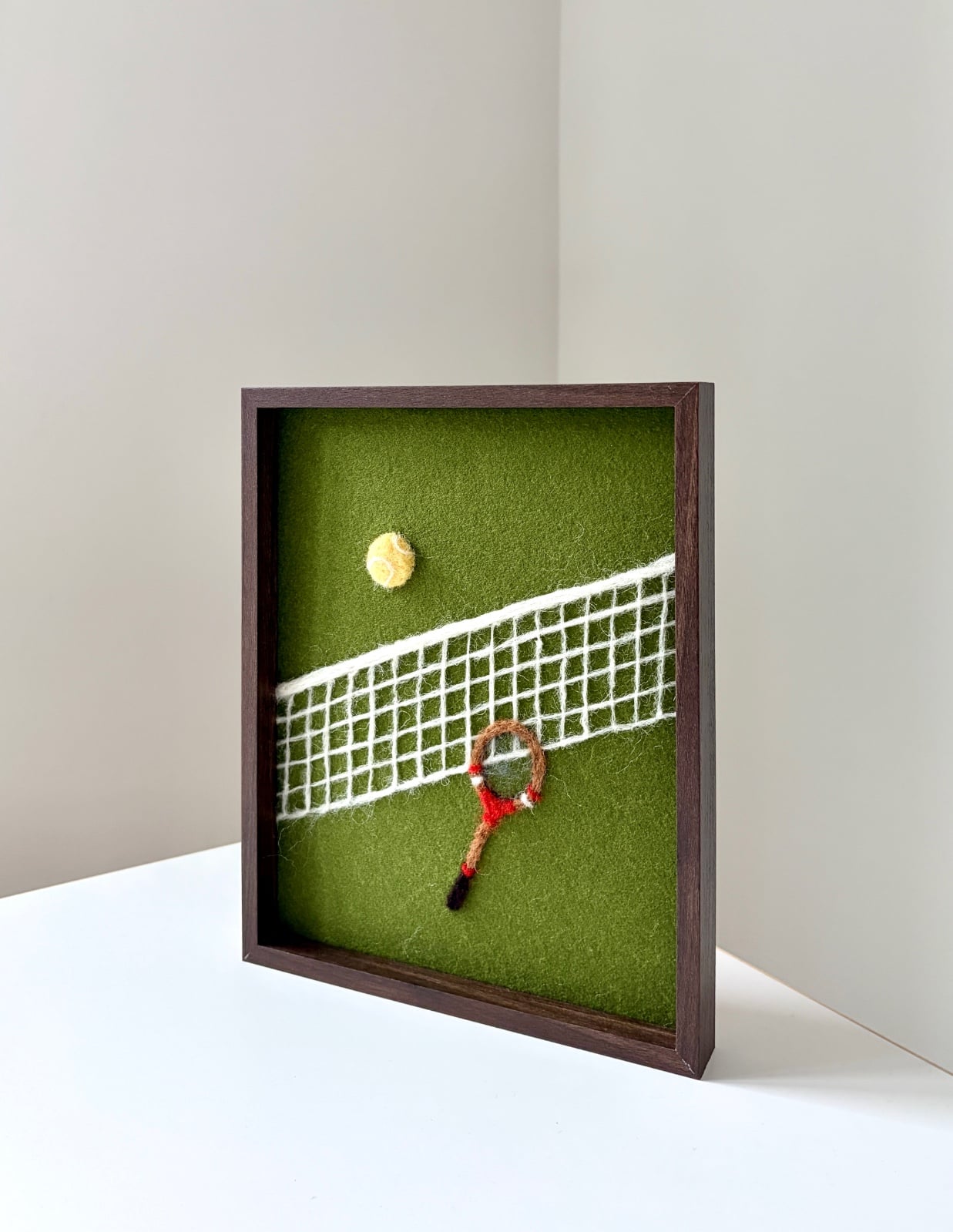 Tennis fun - wandkunst in wol