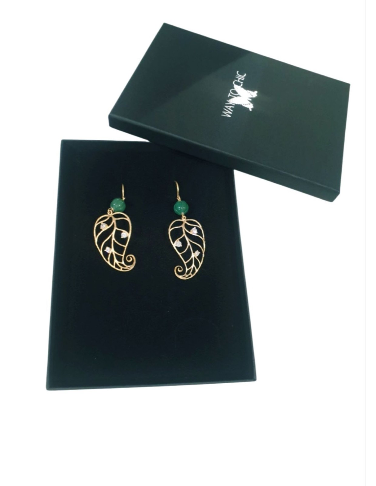 Aventurijn oorbellen