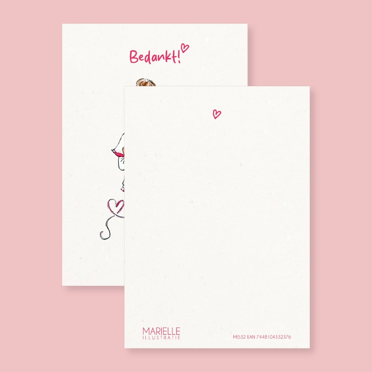 bedankt zuster/ verpleegkundige/ arts/ dokter, wenskaart 10x15cm