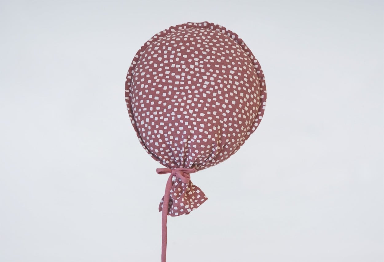 Ballon van stof | Blocky Mauve - 34959 Ballon van stof | Blocky Mauve