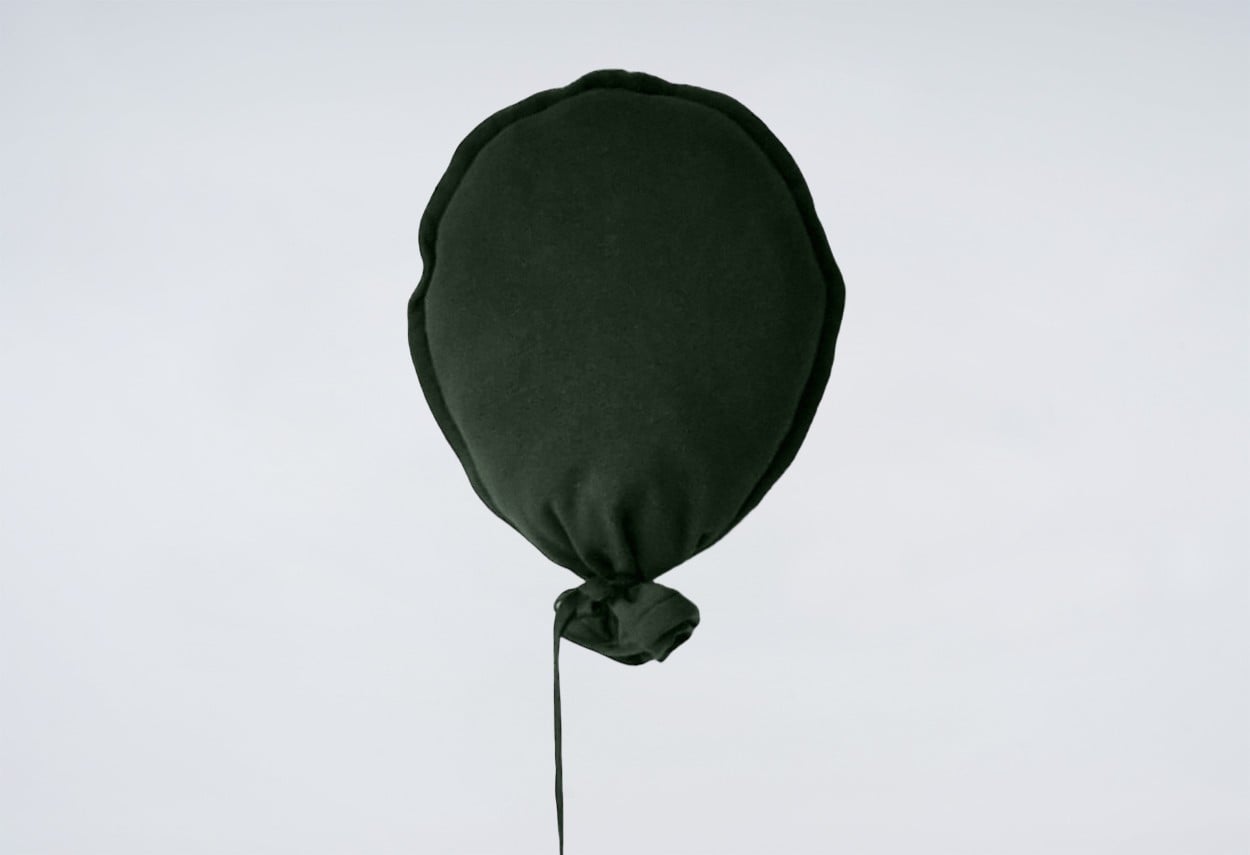 Ballon van stof | Donker groen - 34955 Ballon van stof | Donker groen