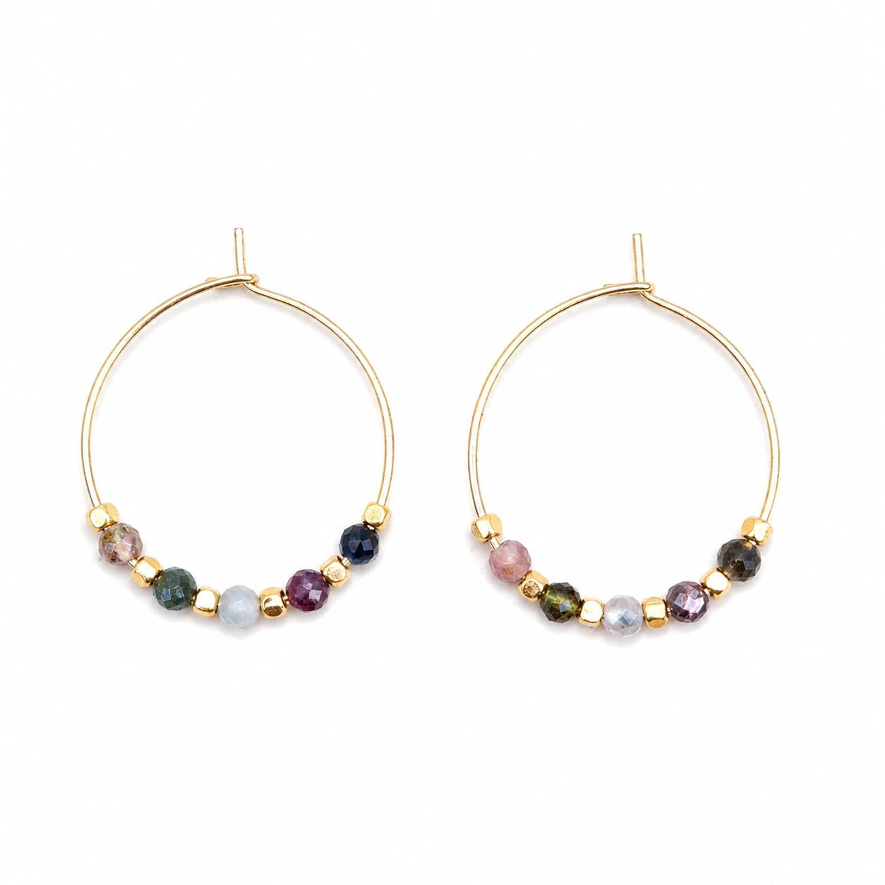 ✨ Étoile Douce – Toermalijn Hoops 25mm ✨