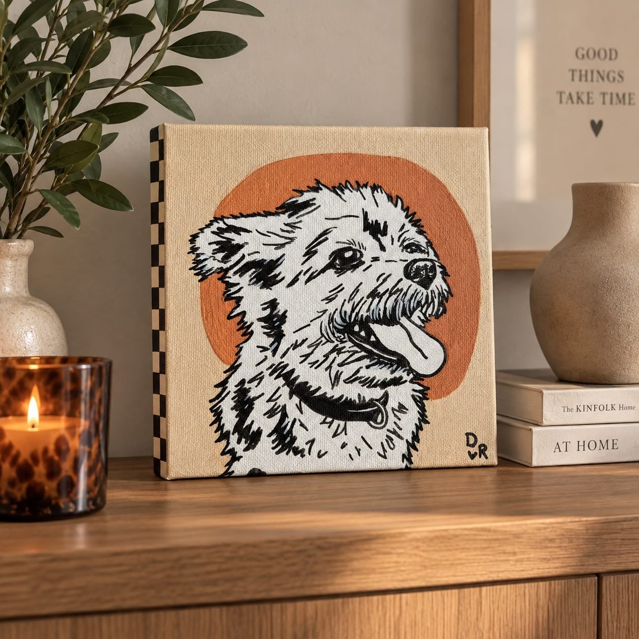 Gepersonaliseerd dierenportret - 154111 Gepersonaliseerd dierenportret