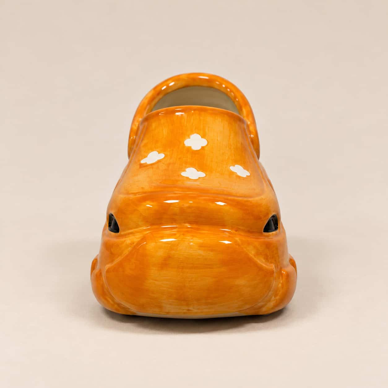 Grappige bloempot klomp oranje - 156205 Grappige bloempot Crocs-klomp oranje