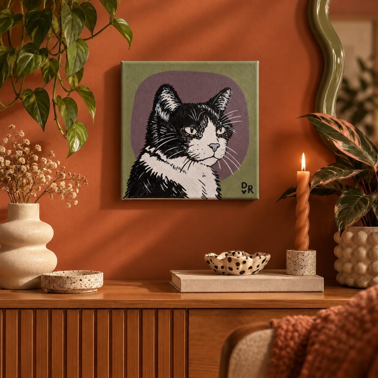 Katten schilderij - 154152 Katten schilderij