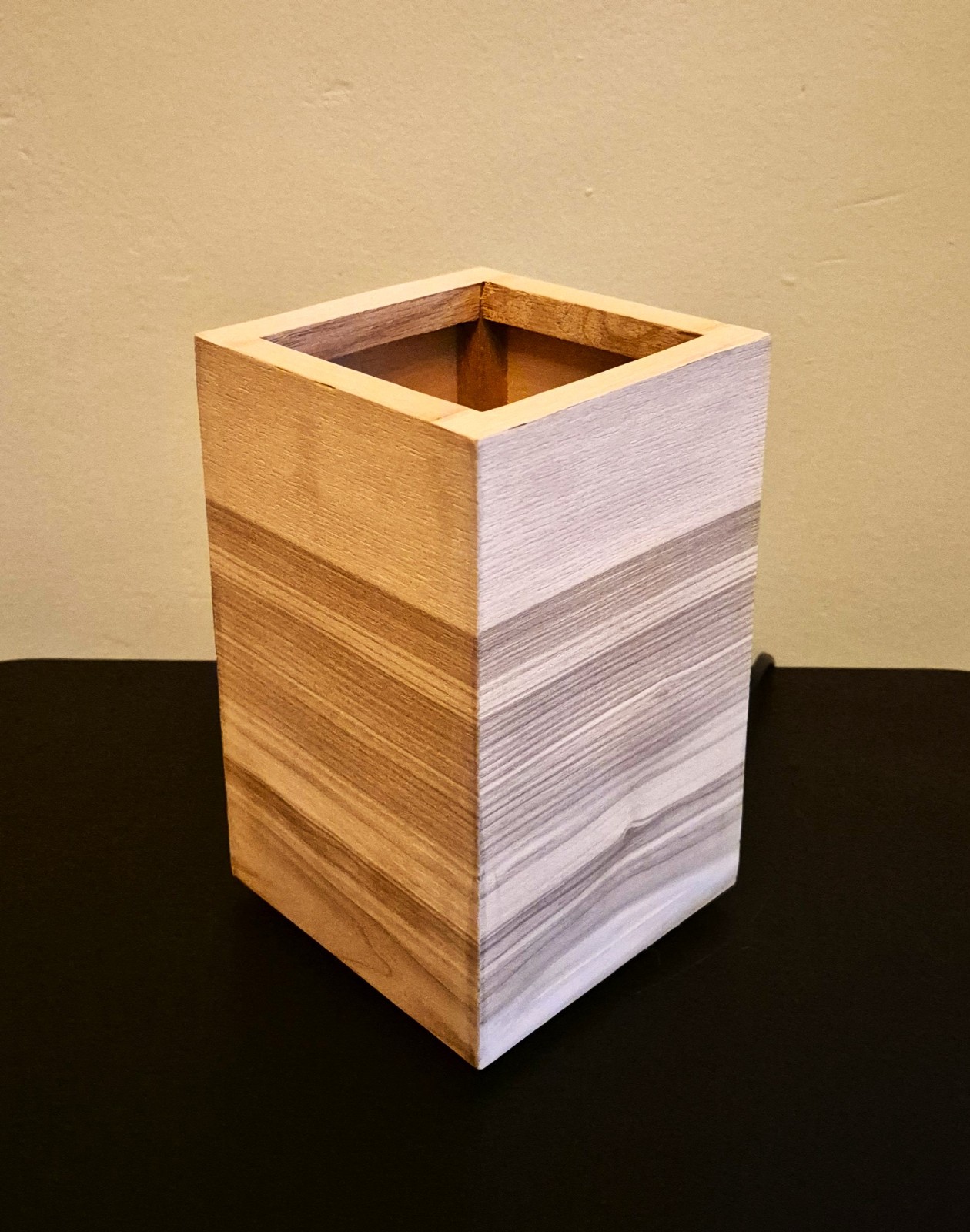 Fineerlamp rechthoek