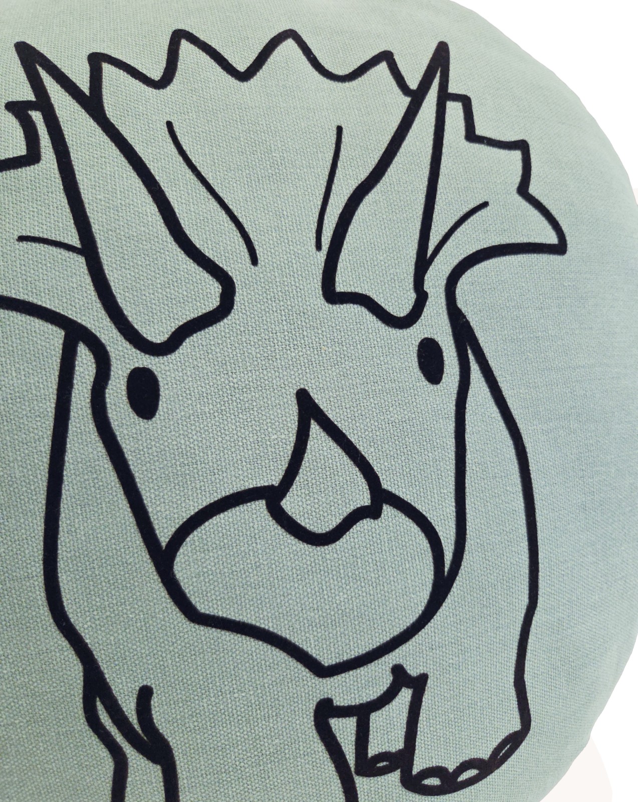 Handgemaakte decoratieset voor de dinokamer | Mintgroen