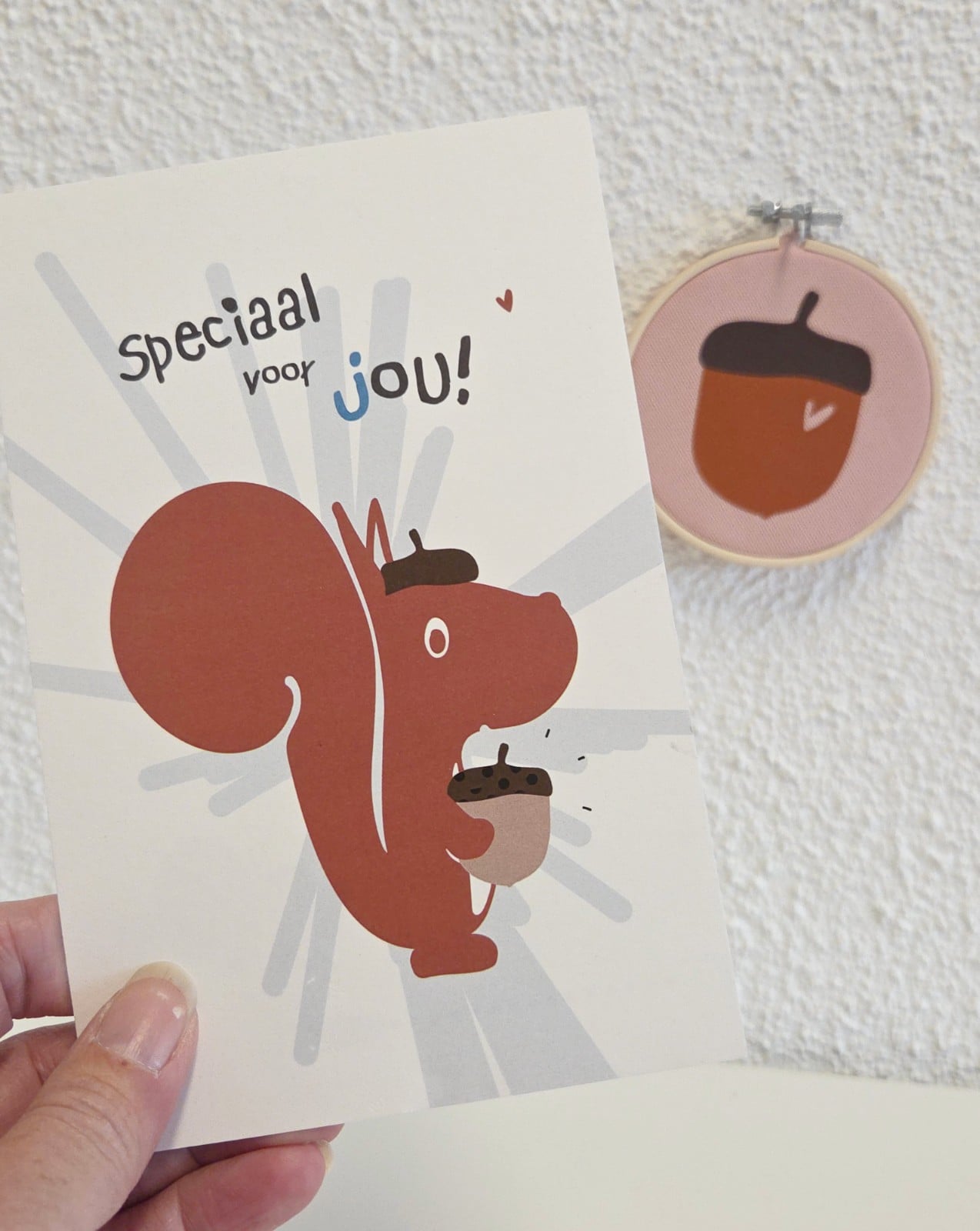 Cadeauset Eddie Eekhoorn – Bosdieren Kinderkamer Decoratie