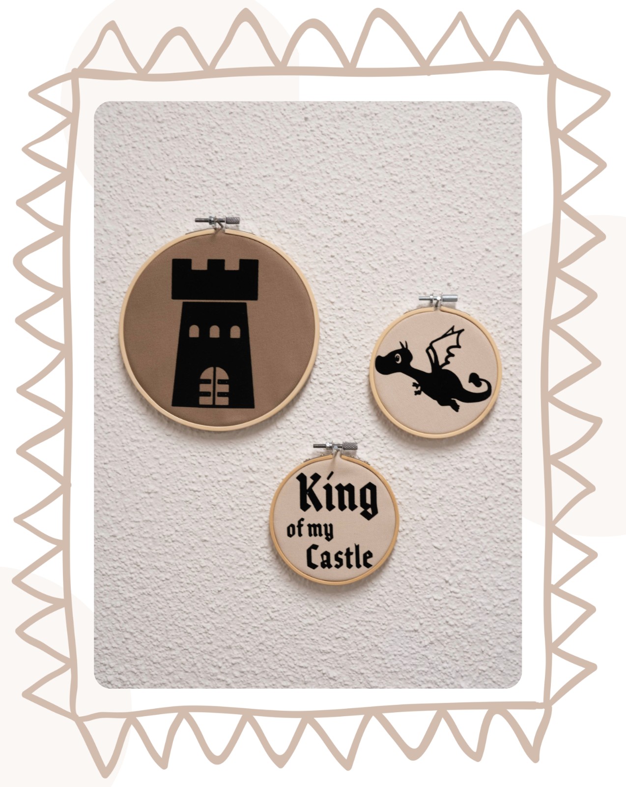 King of my Castle – Grote Ridder & Draken Decoratieset
