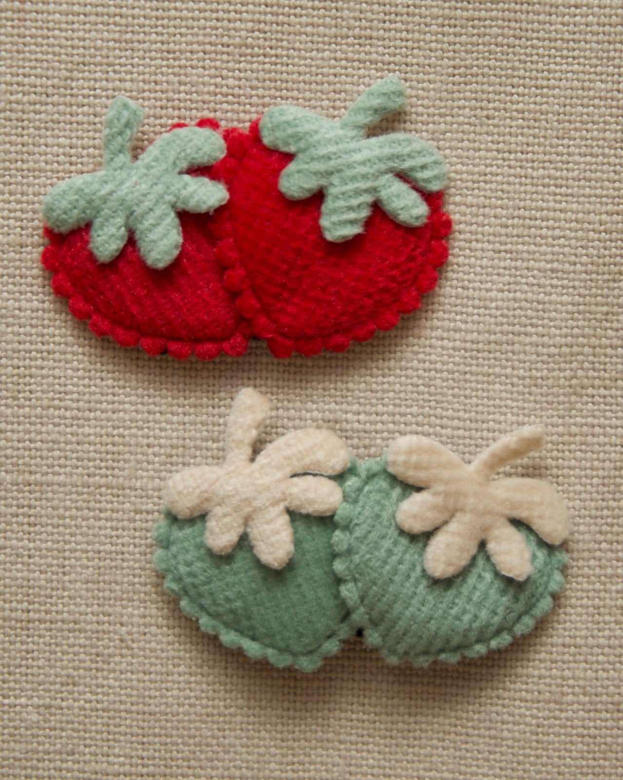 Baby schuifspeld aardbeien (setje) - 117943 Baby schuifspeld aardbeien (setje)