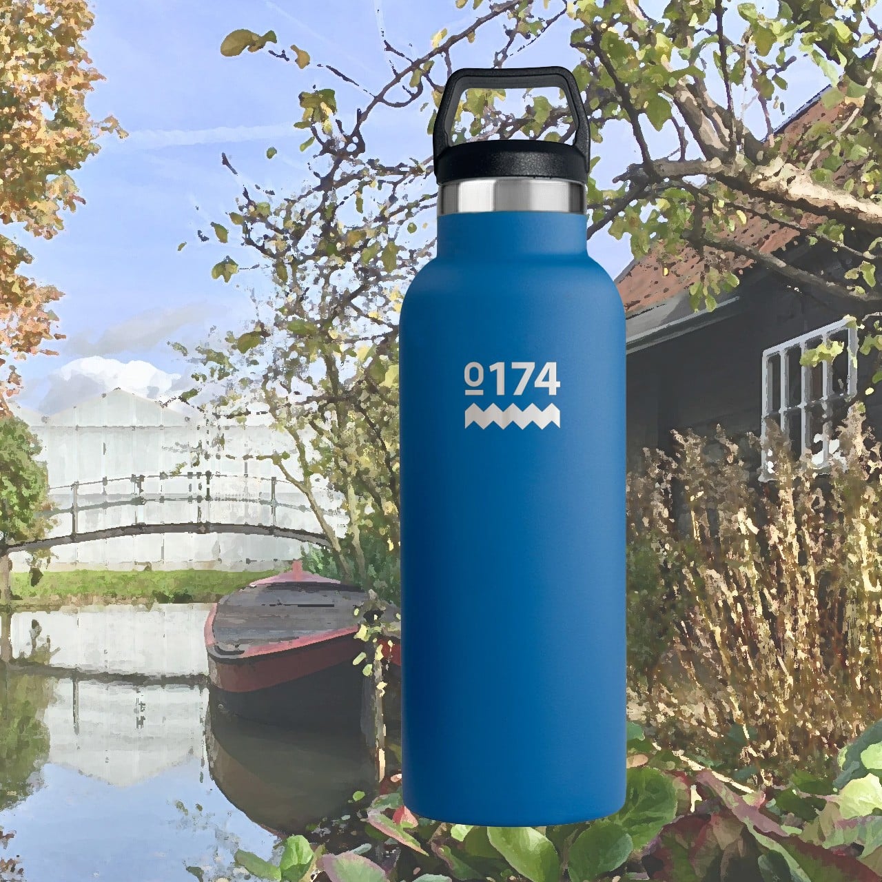 500ml. RVS thermosfles - Westland edition - met Carry dop