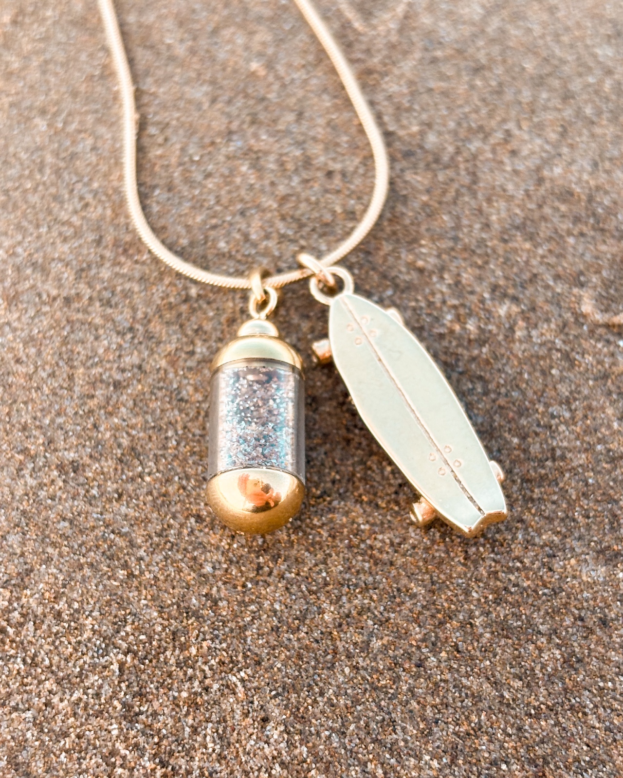 Laguna Beach Pendant ketting Skateboard goud - 78790 Laguna Beach Pendant ketting Skateboard goud