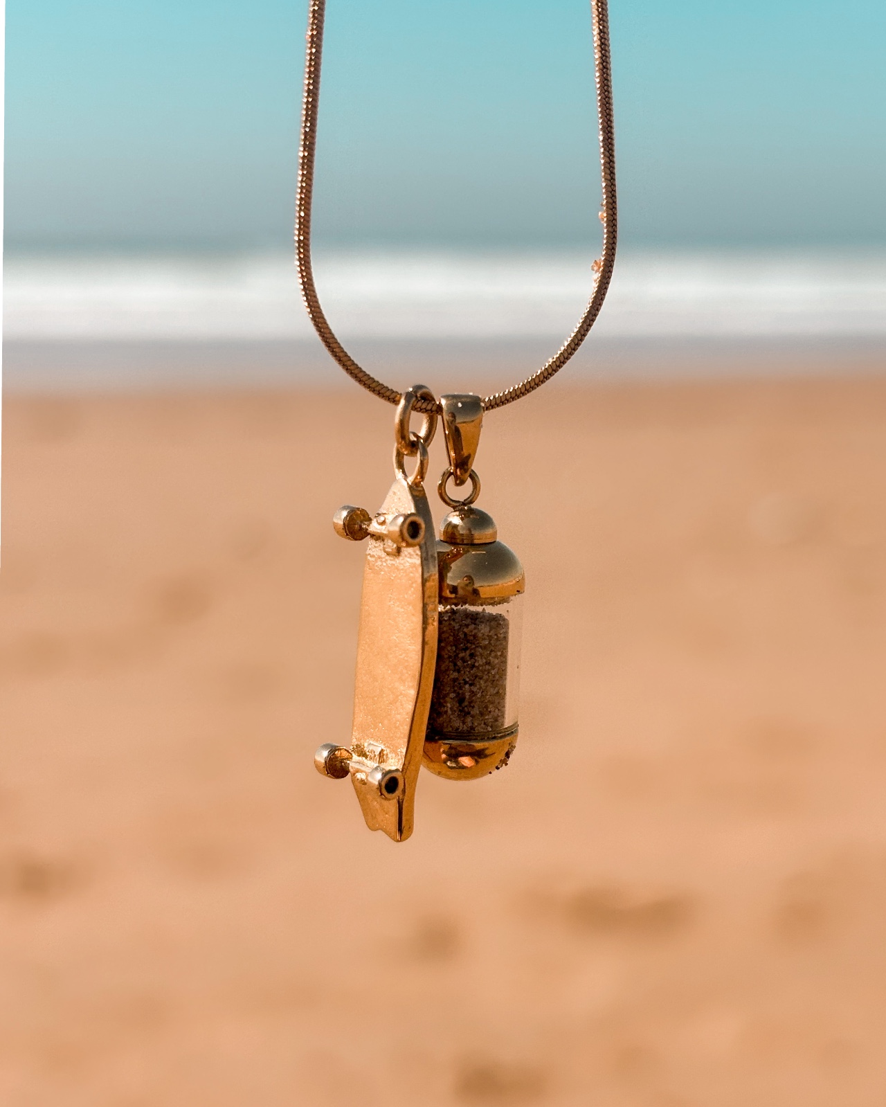 Laguna Beach Pendant ketting Skateboard goud - 78791 Laguna Beach Pendant ketting Skateboard goud