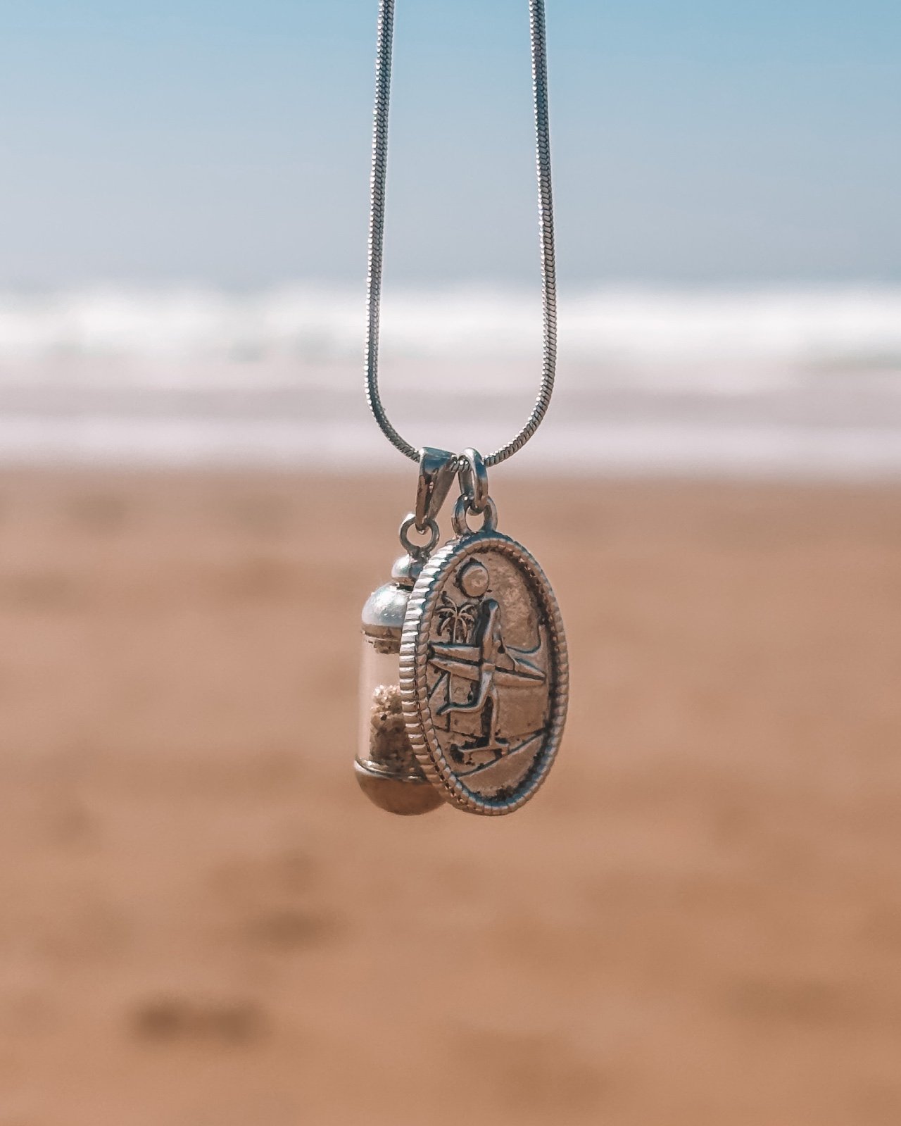 Laguna Beach Pendant ketting Skategirl zilver - 78796 Laguna Beach Pendant ketting Skategirl zilver