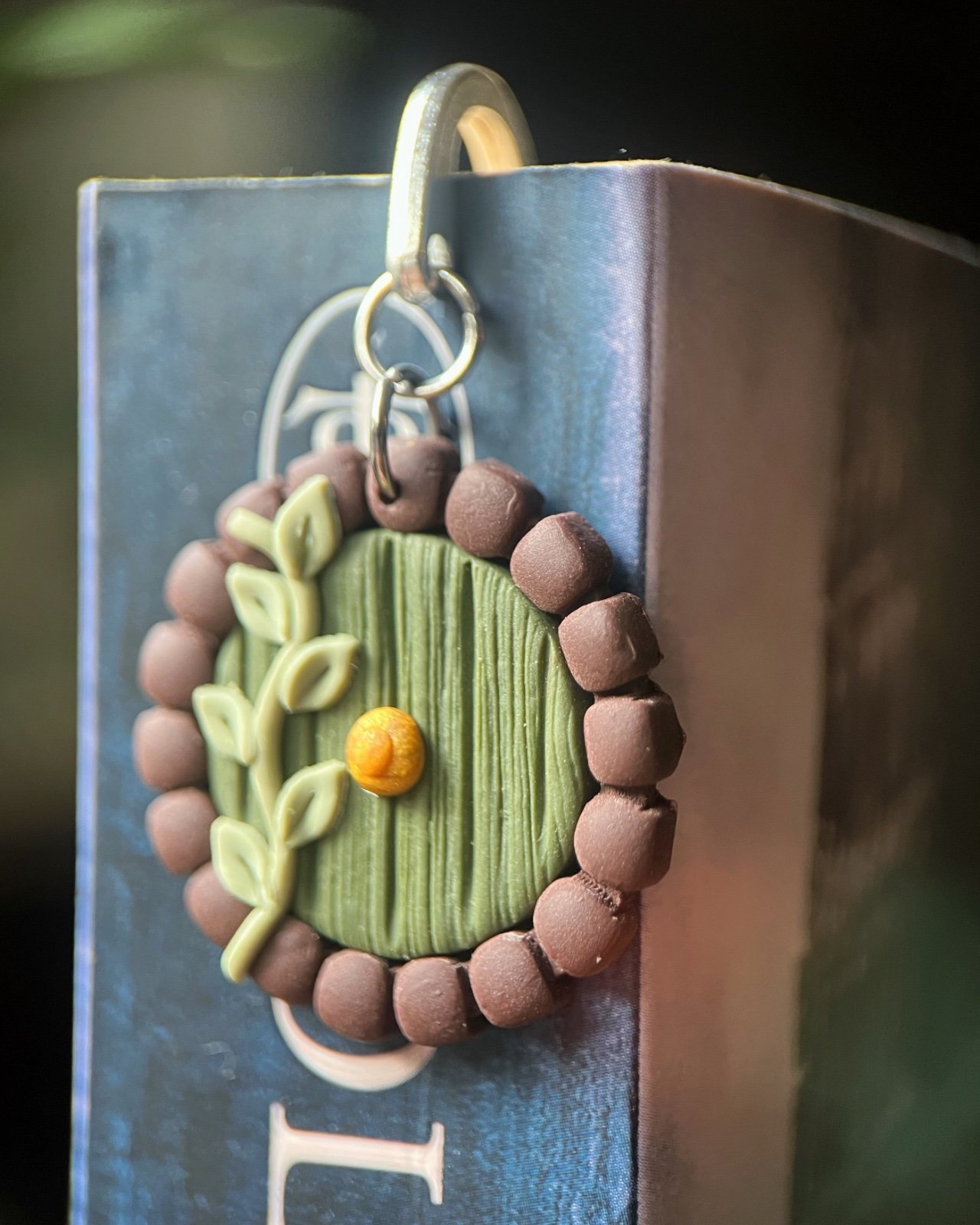 Fantasie deurtje boekenlegger / boek decoratie