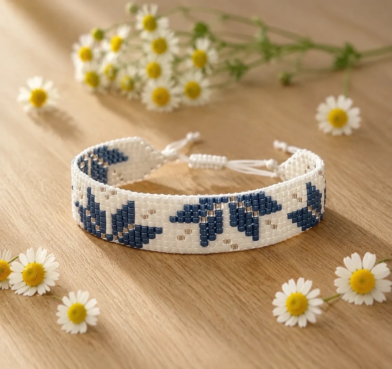Handgemaakte Miyuki-kralenarmband, boho-stijl, verstelbare vriendscha… - 151452 Handgemaakte Miyuki-kralenarmband, boho-stijl, verstelbare vriendschapsarmband