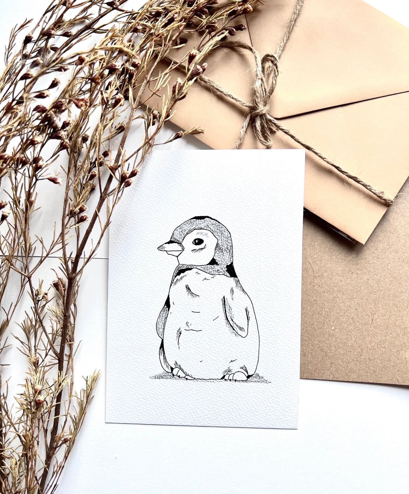 Kaart pinguïn - 82646 Kaart pinguïn