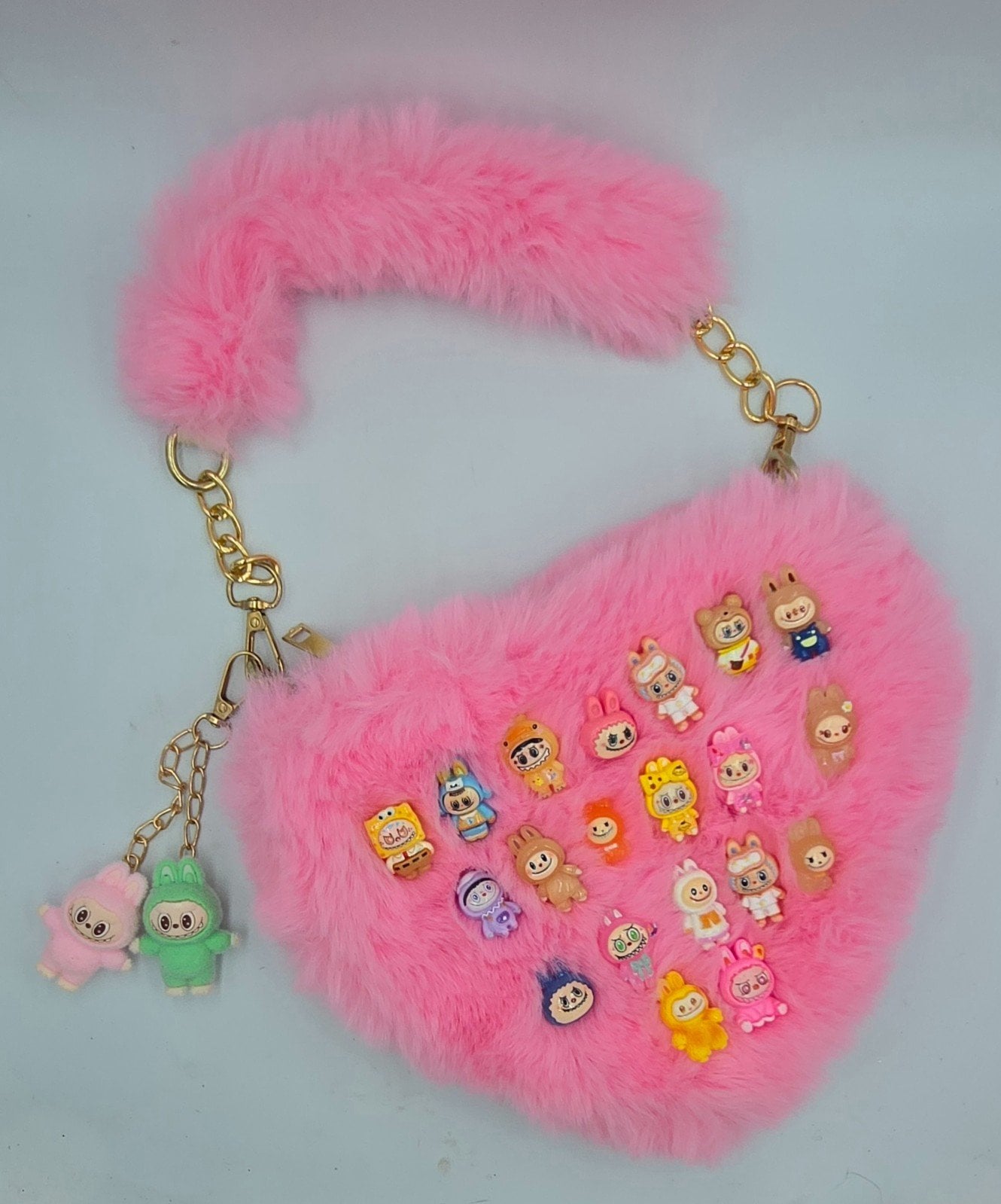 Een Fluffy Monster Handtasje