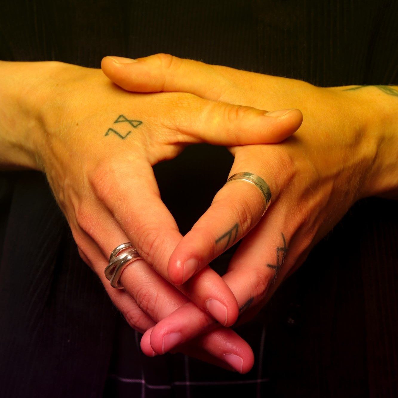 Ring - LIQUID -  verguld zilver