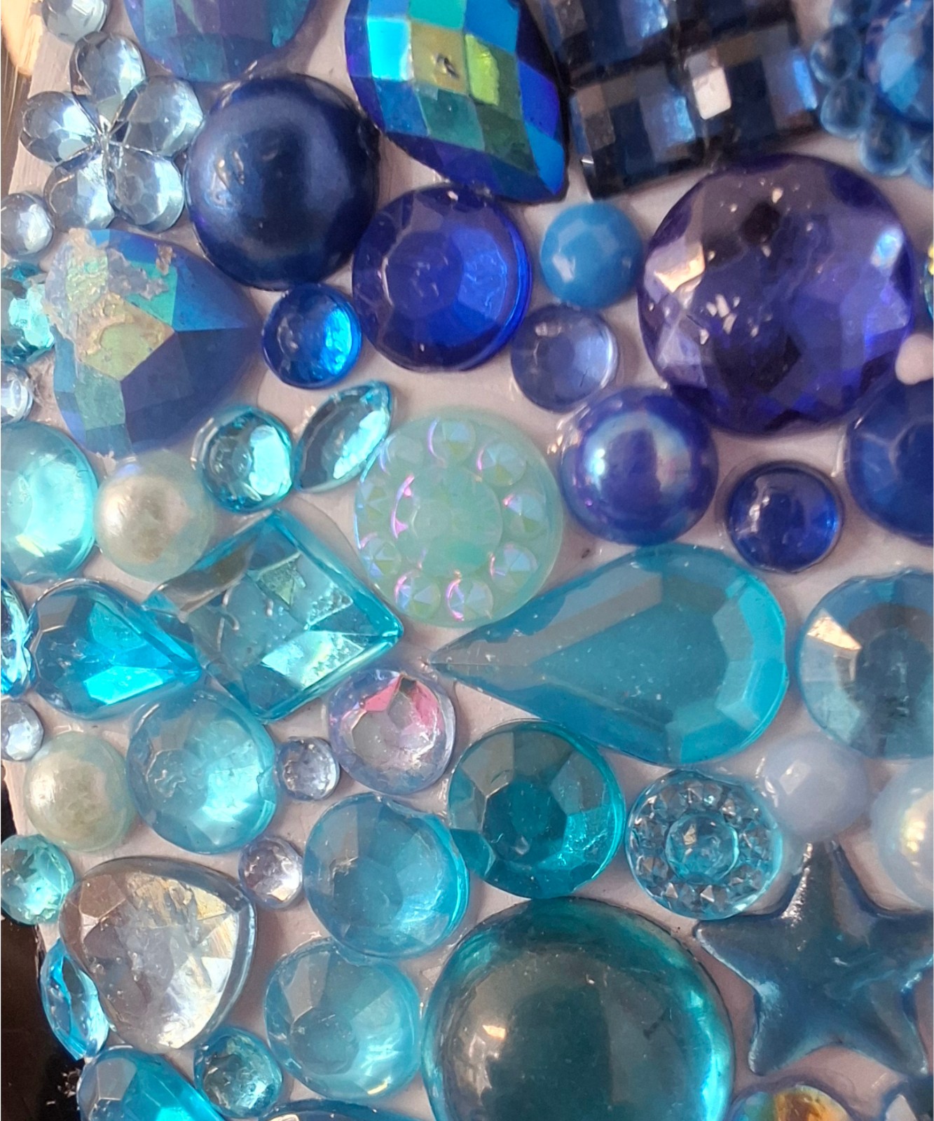 Kunst van vinyl: versierde LP 'Mermaids Dream' - 84565 Kunst van vinyl: versierde LP 'Mermaids Dream'