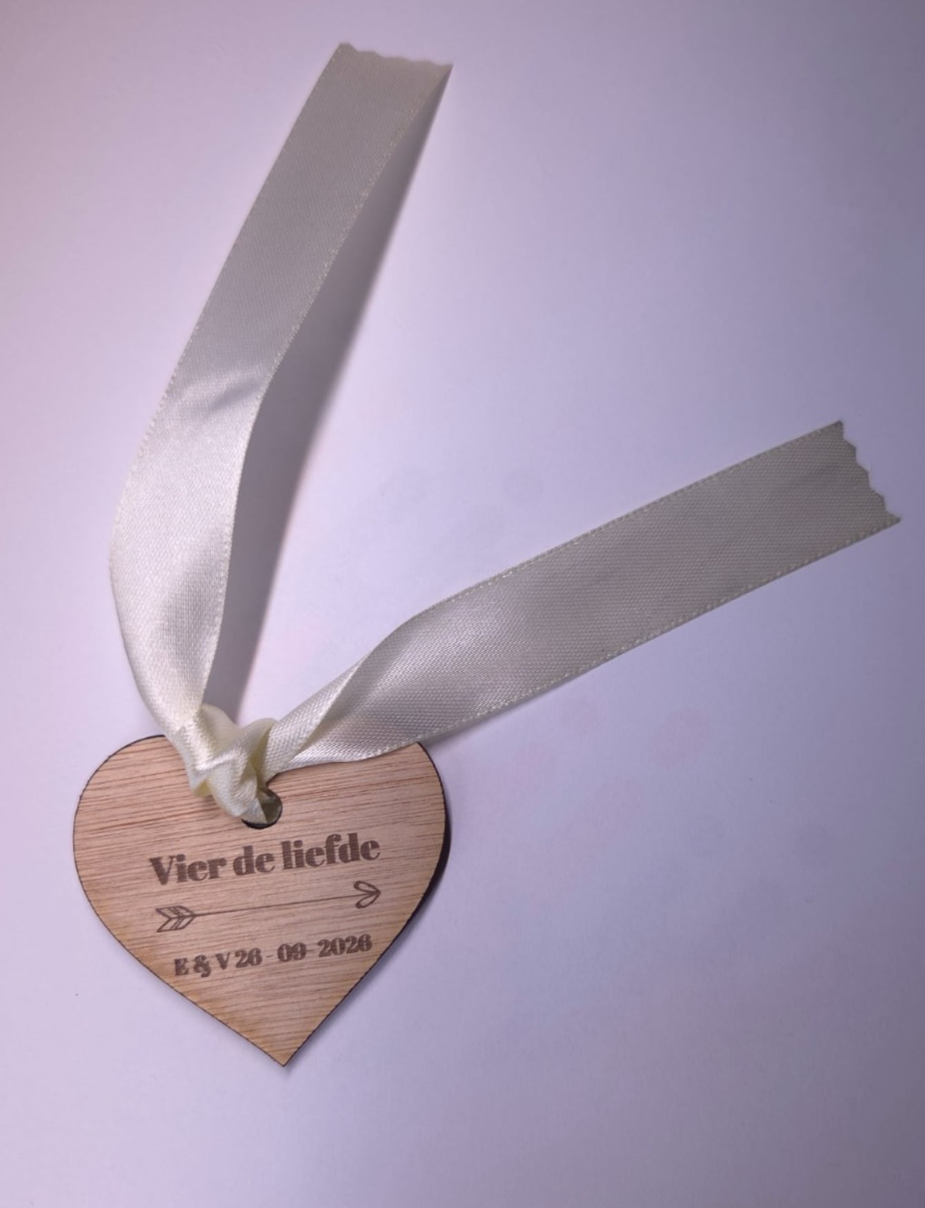 Bedankje van hout - 151914 Bedankje van hout
