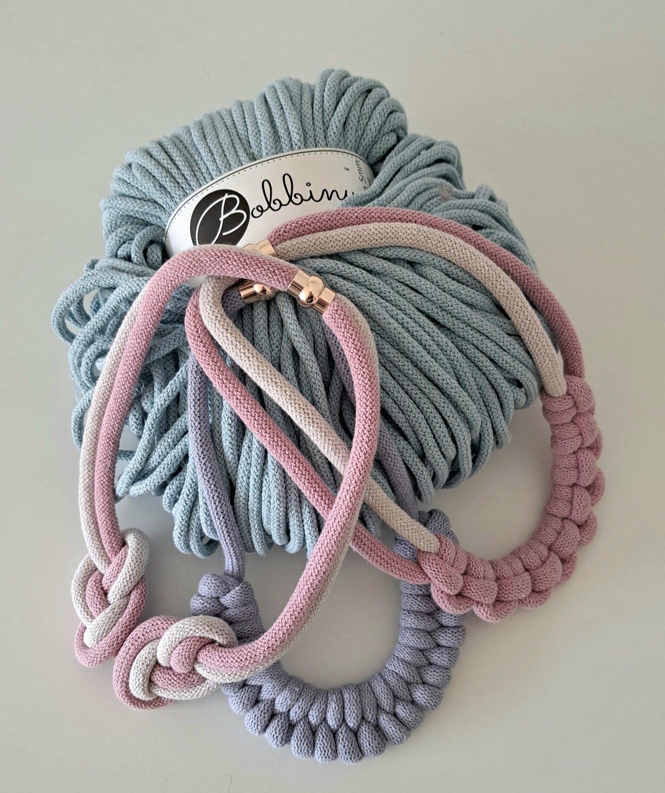 Textiel ketting iris