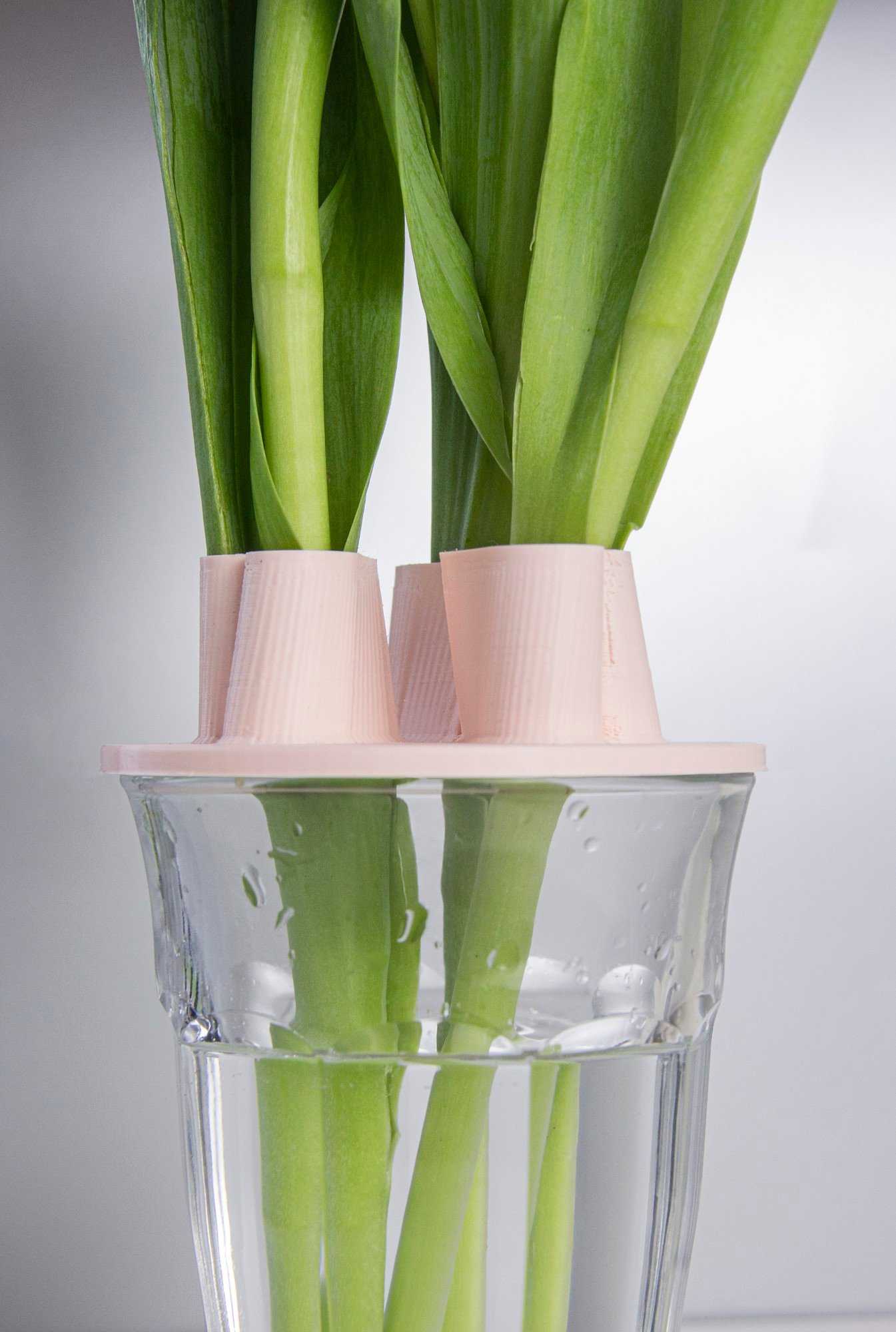 Klein hart tulpenvaas deksel  | Tulpenvaas accessoire | Bloemhouder - 15225 Klein hart tulpenvaas deksel  | Tulpenvaas accessoire | Bloemhouder