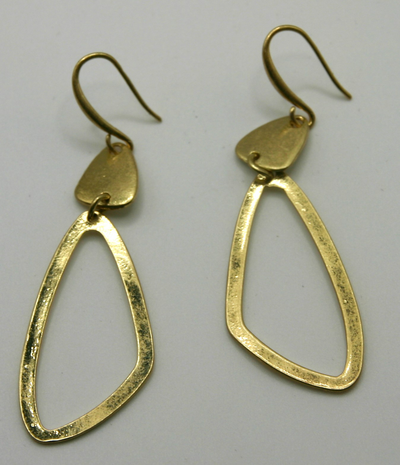 Bohemian Teardrop : gouden oorbellen