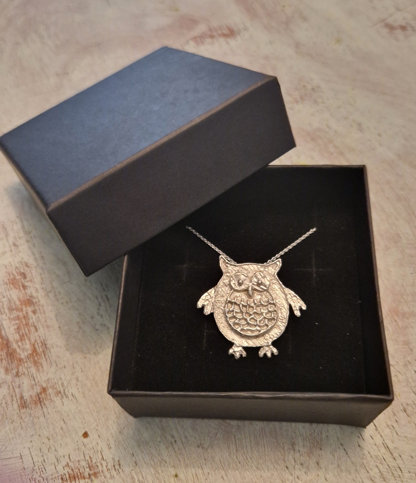 Zilveren hanger uil Nico - 66374.jpeg Zilveren hanger uil Nico