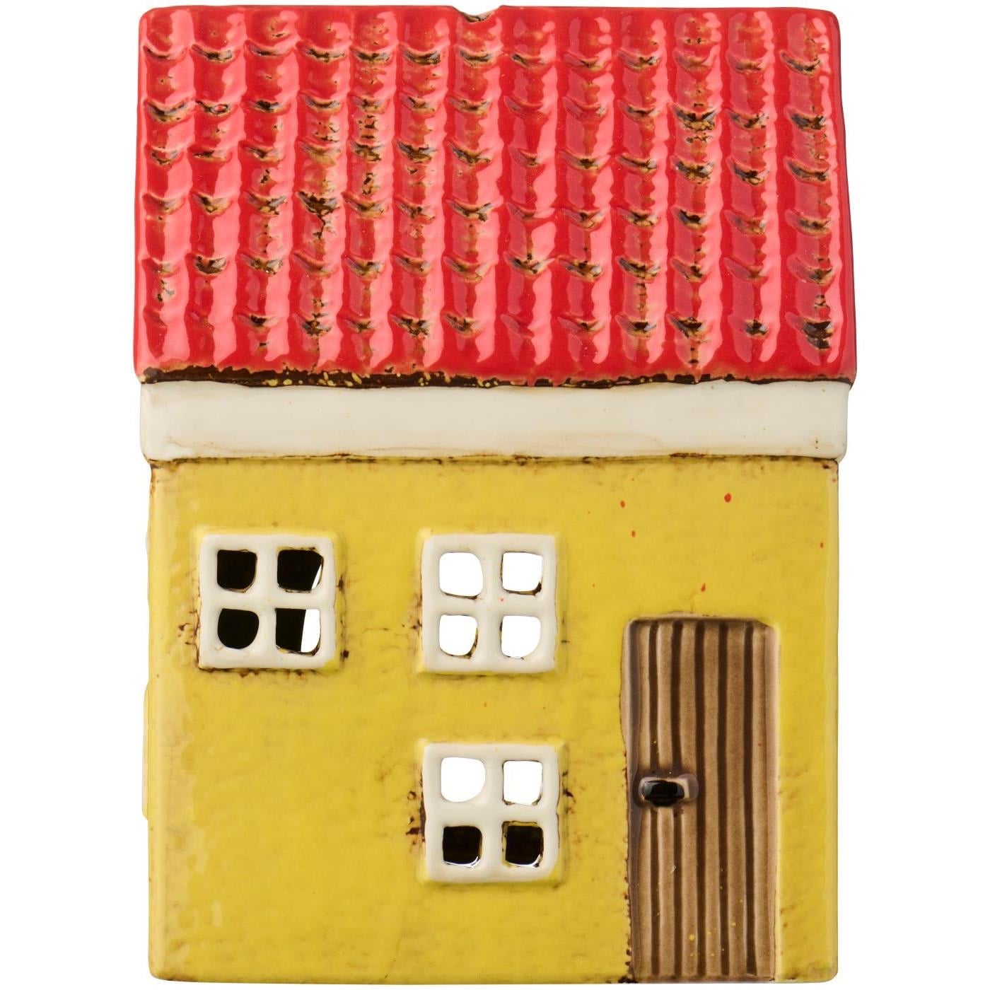 Keramieken Huisje Geel