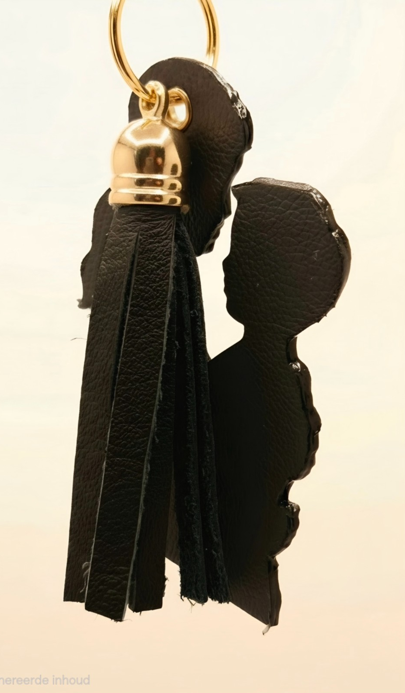 Handgemaakte sleutelhanger moeder kind - 151318 Handgemaakte sleutelhanger moeder kind