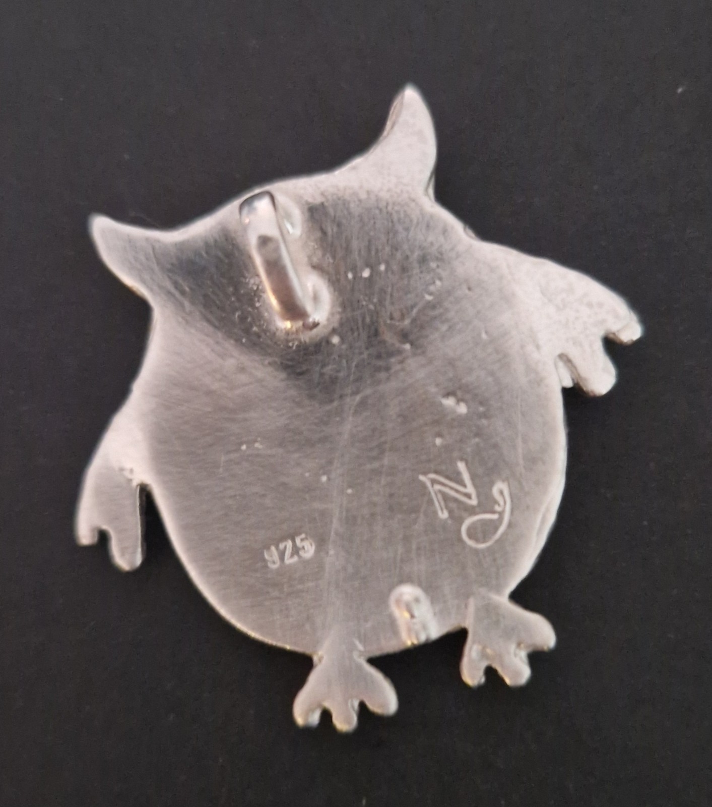 Zilveren hanger uil Nico - 66376.jpeg Zilveren hanger uil Nico