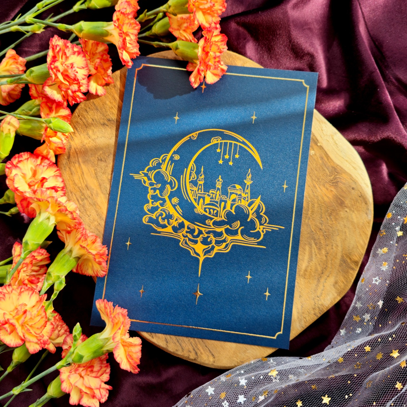 1001 nacht - print met goudfolie