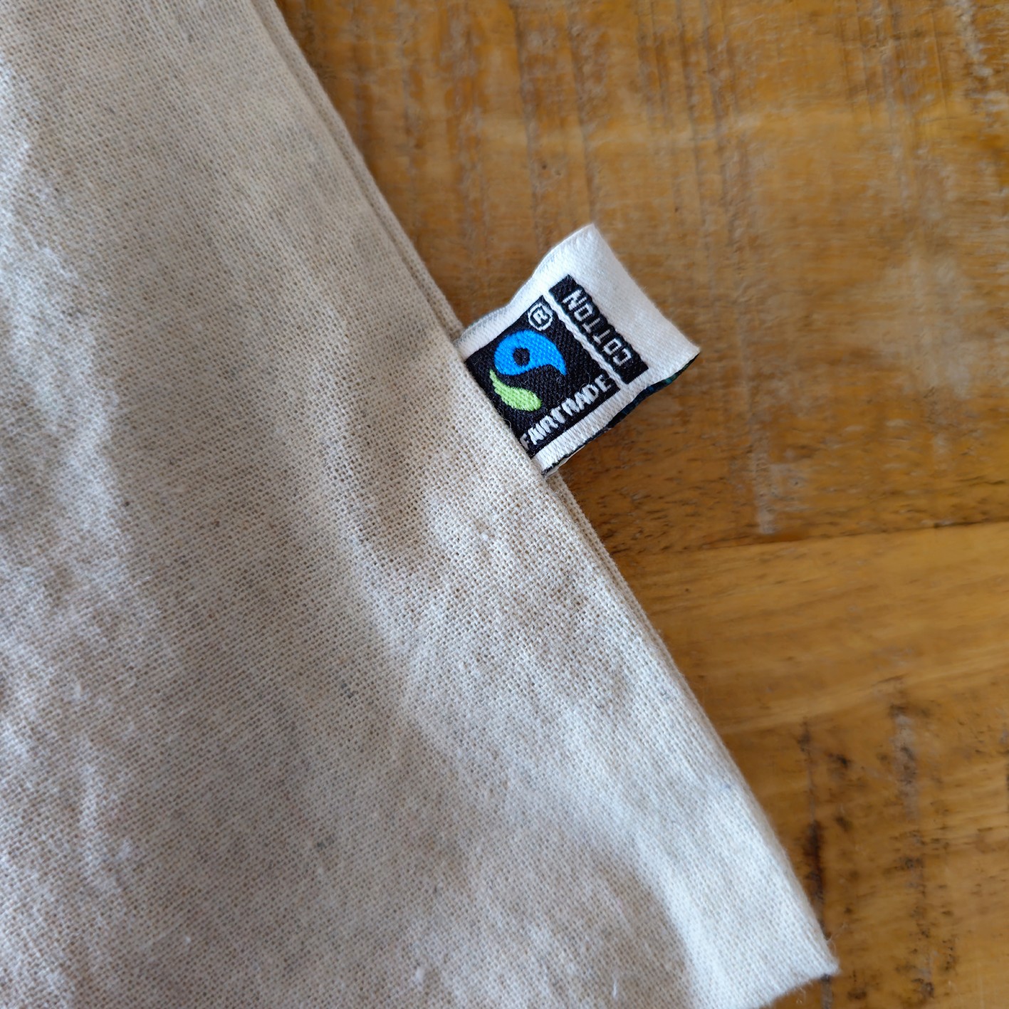 Blauwe bloemen - canvas tas