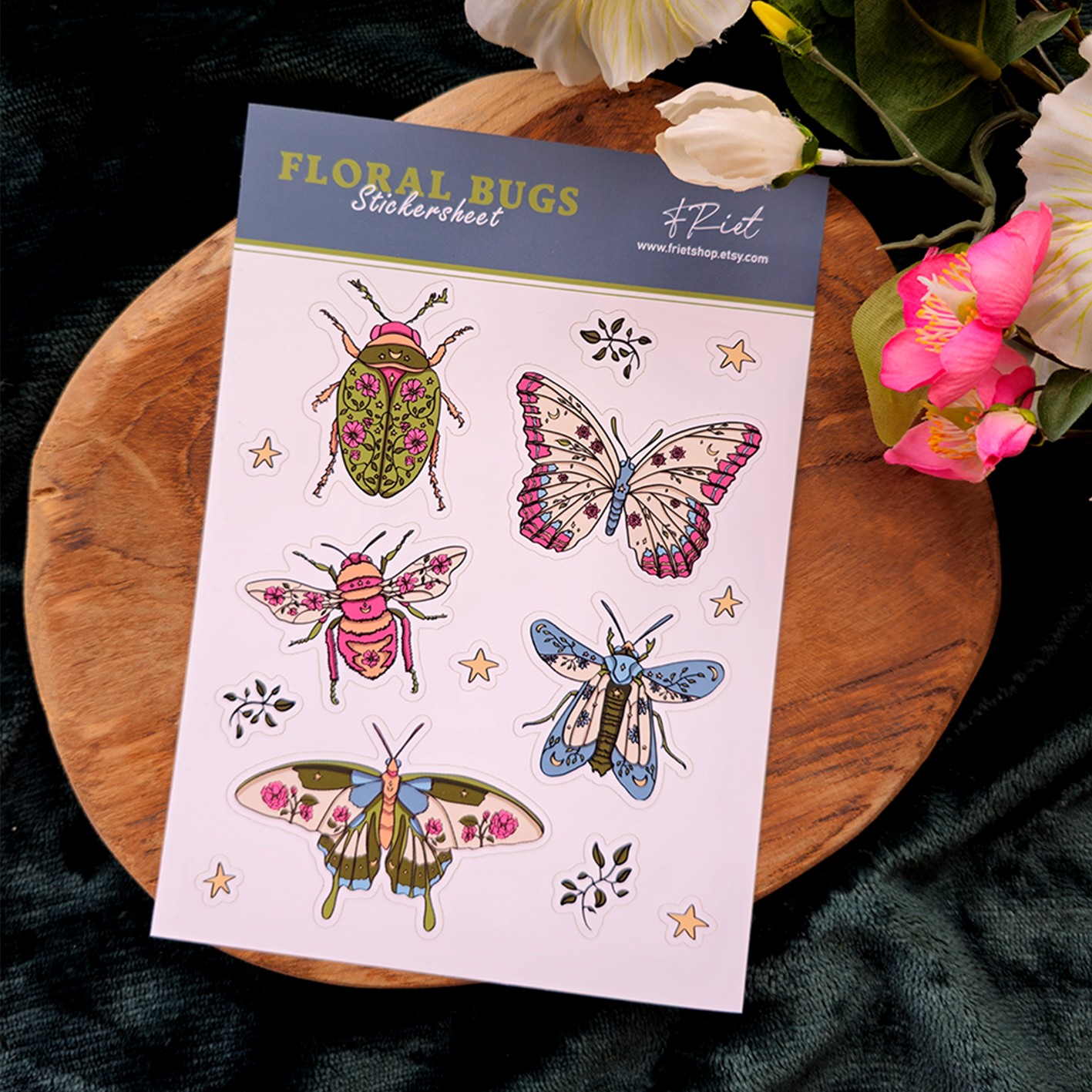 Insecten - stickervel