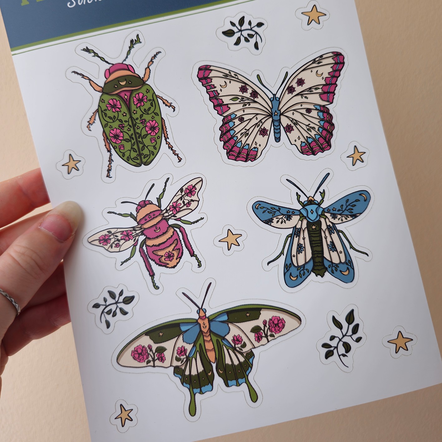 Insecten - stickervel