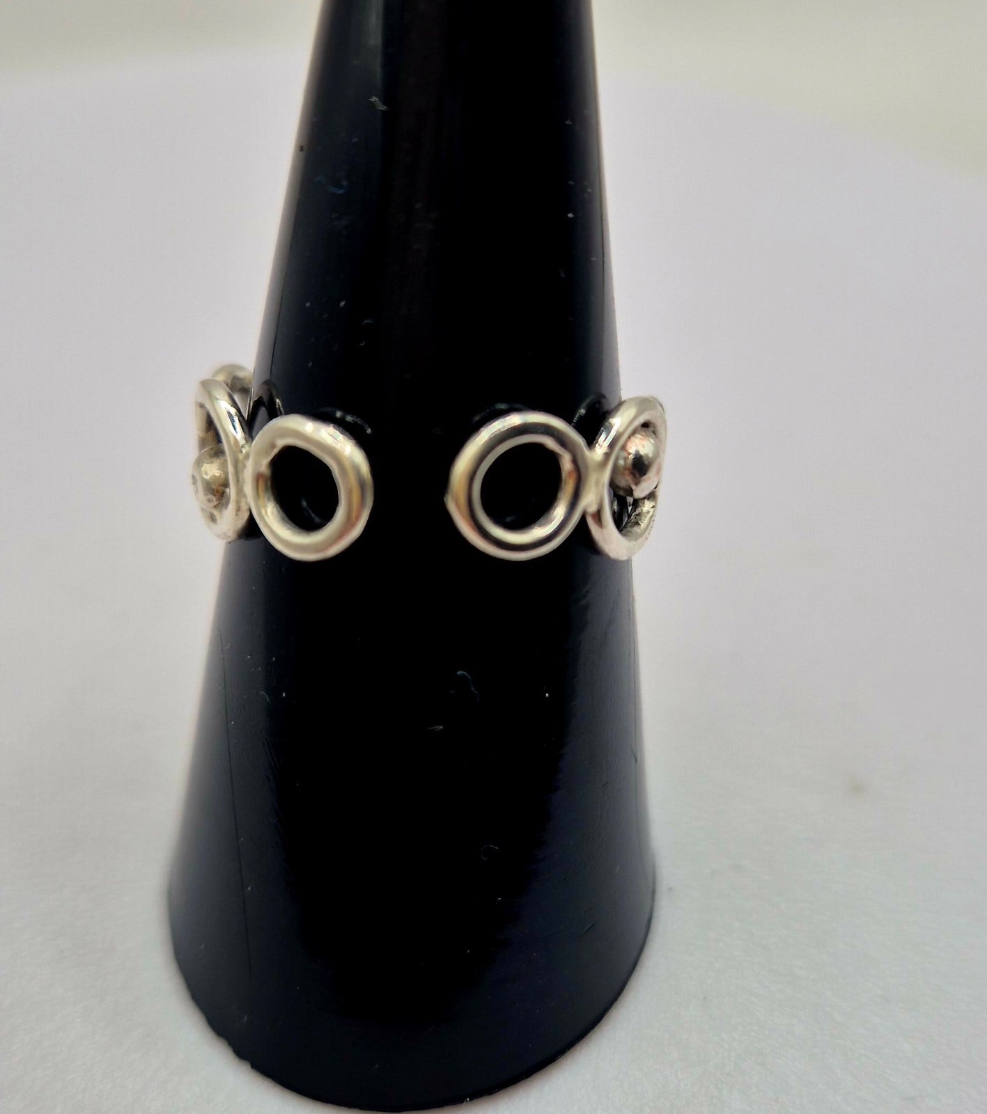 zilveren elegante ring
