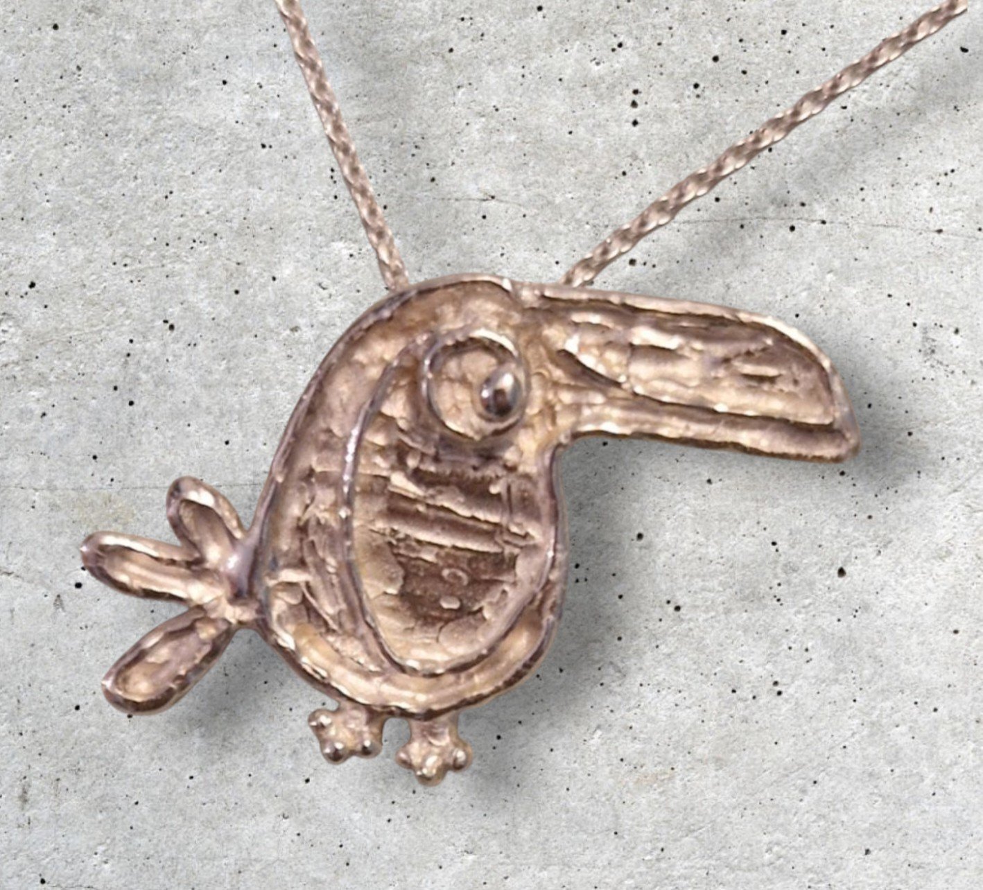 Zilveren hanger toekan Noekie - 66569.jpeg Zilveren hanger toekan Noekie