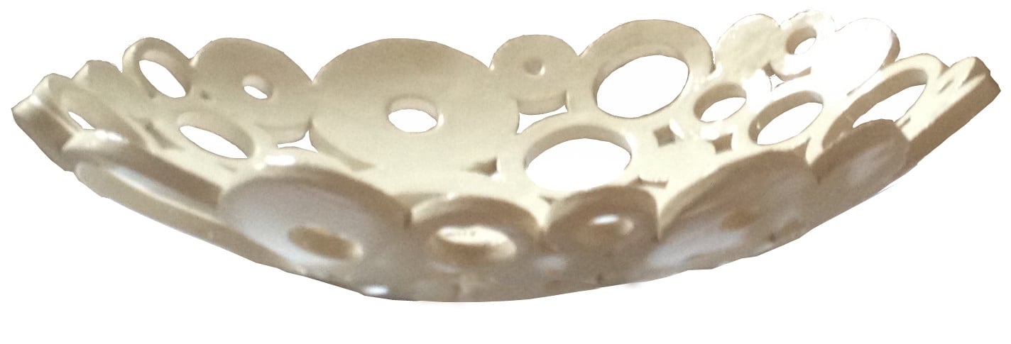 Handgemaakte schaal keramiek, gesigneerd en genummerd(Ø 40 cm) Nicol… - 109098 Handgemaakte schaal keramiek, gesigneerd en genummerd(Ø 40 cm) Nicolaas Maathuis (NIC-O)